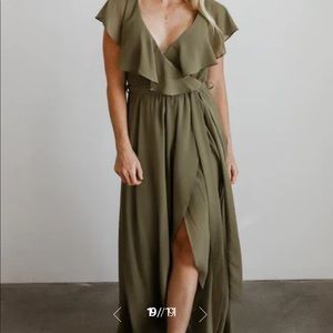Baltic Born Ruffle Maxi Dress